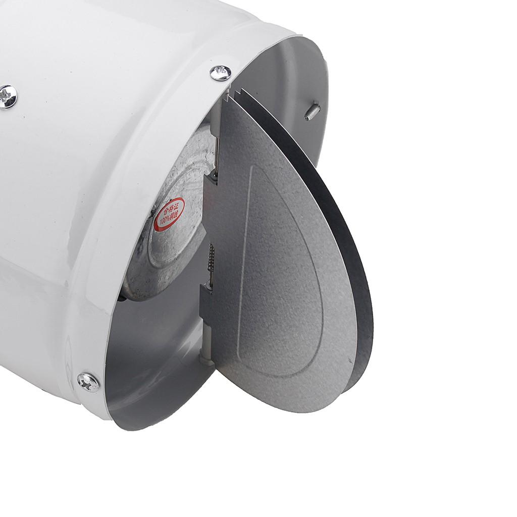 220V 6 Inches Vent Exhaust Fan Air Ventilation Fans Wall Window For Home Toilet Bathroom Kitchen 40W