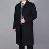 Men Woolen Coat Autumn Man Wool Blend Overcoat Winter Wool Long Jacket