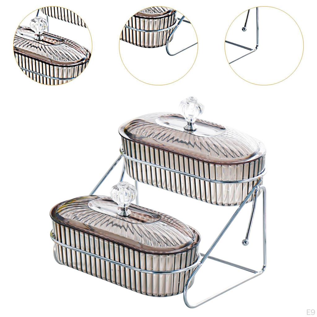 Fruit Bowl Dried Dish Multipurpose Home Decorative Organizer Serving Snack Plate for