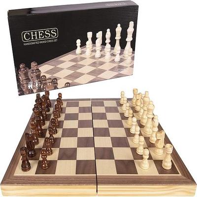 Exotisches Schachbrett-Set aus Holz mit Magnetverschluss, Schach für Erwachsene und Kinder