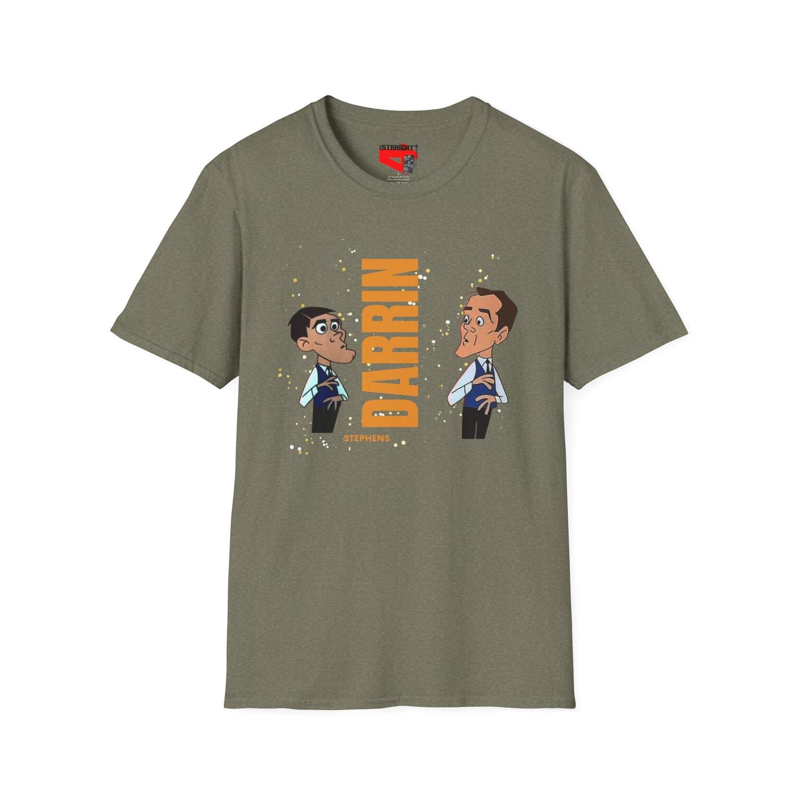 Bewitched Darrin Stephens Bewitched the 2 Darrins Unisex Softstyle T-Shirt XL