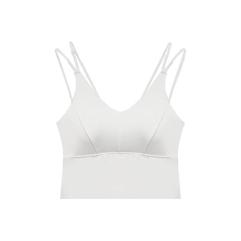 Ice Silk Beauty Back Strap Short Female Summer Shoulder Strap with A New Chest Pad Back Heart Thin Jacket To Wear Outside