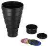 Snoot with Honeycomb Grid 5pcs Color Filter Kit Replacement for Elinchrom  Impact EX Calumet Genesis  Interfit EX Flash