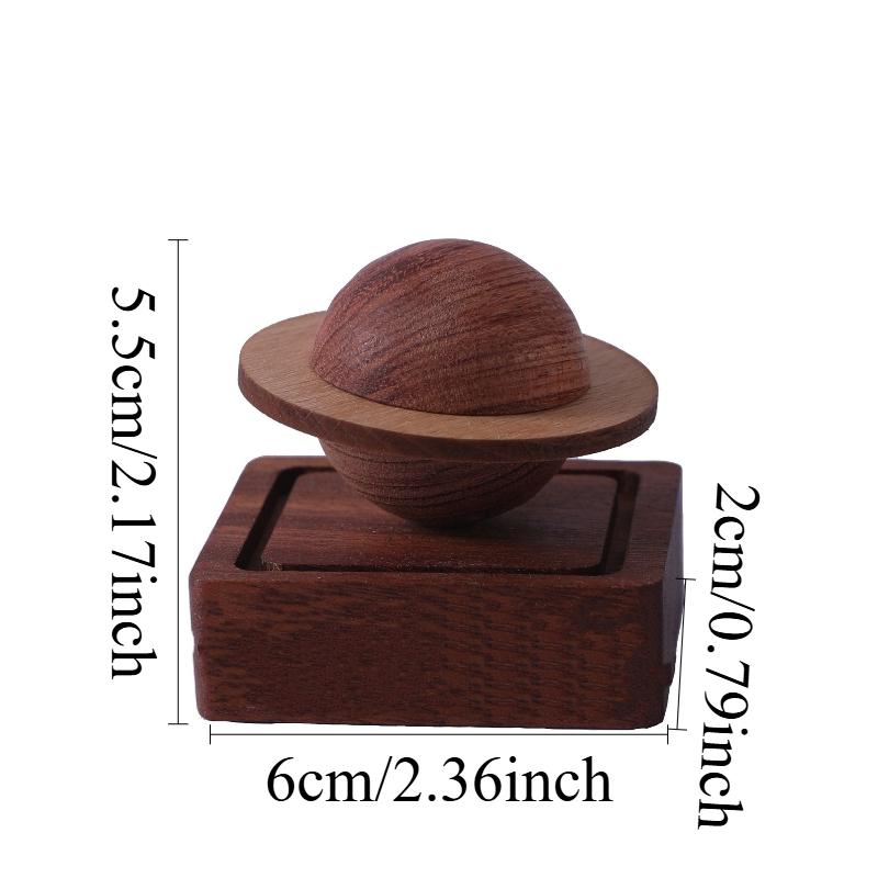 

Jupiter Shape Wood Fragrance Diffuser Scent No Essential Oil Diffuser Household Decoration Fresh Air Xmas Present Dorm Room Essentials