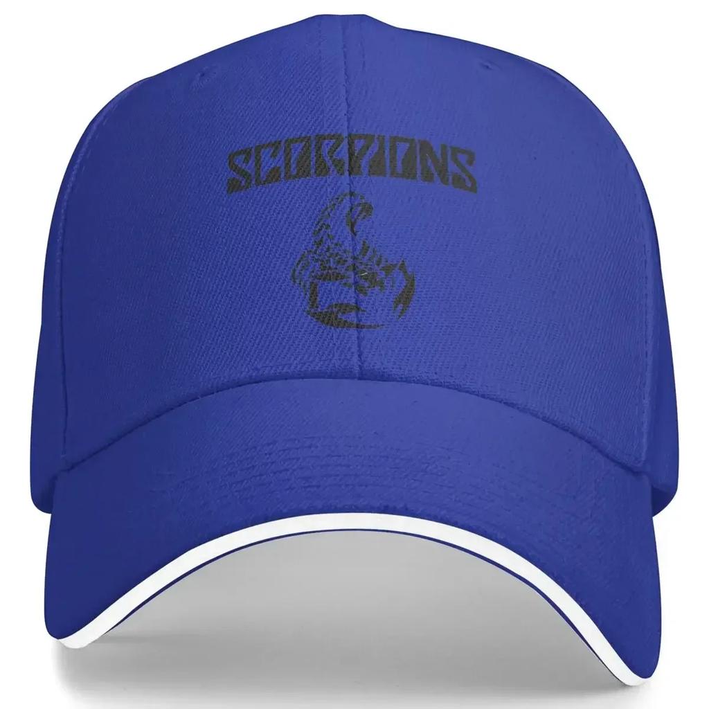 Scorpions Rockband Baseballkappen Merch Für Unisex Damen Trucker-Kappe Stylische Kappe