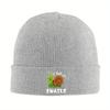 New Snail  I Brake For Snails Warm Knitted Cap Fashion Bonnet Hat Autumn Winter Outdoor Beanies Hats For Unisex Adult