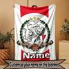 Custom Name Personalized Ajax Print Blanket, Home Decor, Bedroom, Sofa, Camping, Couch, Gifts for Birthday Christmas