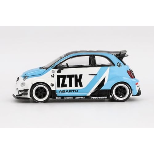 Sunrich MINI GT 1/64 Scale Abarth 595 LB-WORKS X Abarth Works IZTK (Left-Hand Drive) Finished Model MGT01051-L