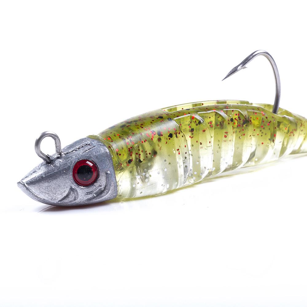 Fishing Wobbler 1pc5pcs 9cm15g Hengjia Lure Soft Bait Bionic Bass Stylish Ttail Lead Head Tool