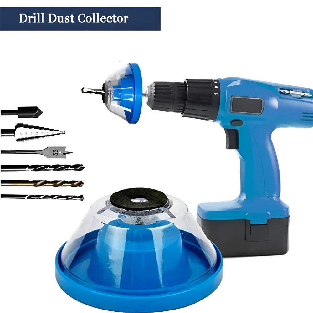Drill Dustproof Cover Ash Bowls Impact Hammer Dust Collector Power Tools Accessories for Dust Free Drilling and Hammering