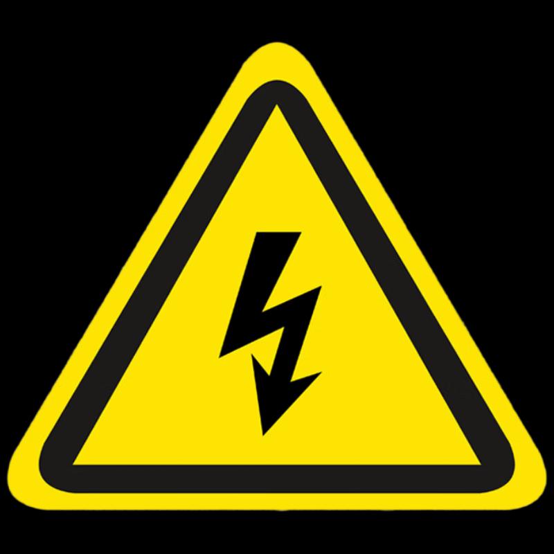 DAXTE Electric Hazard Warning Sticker