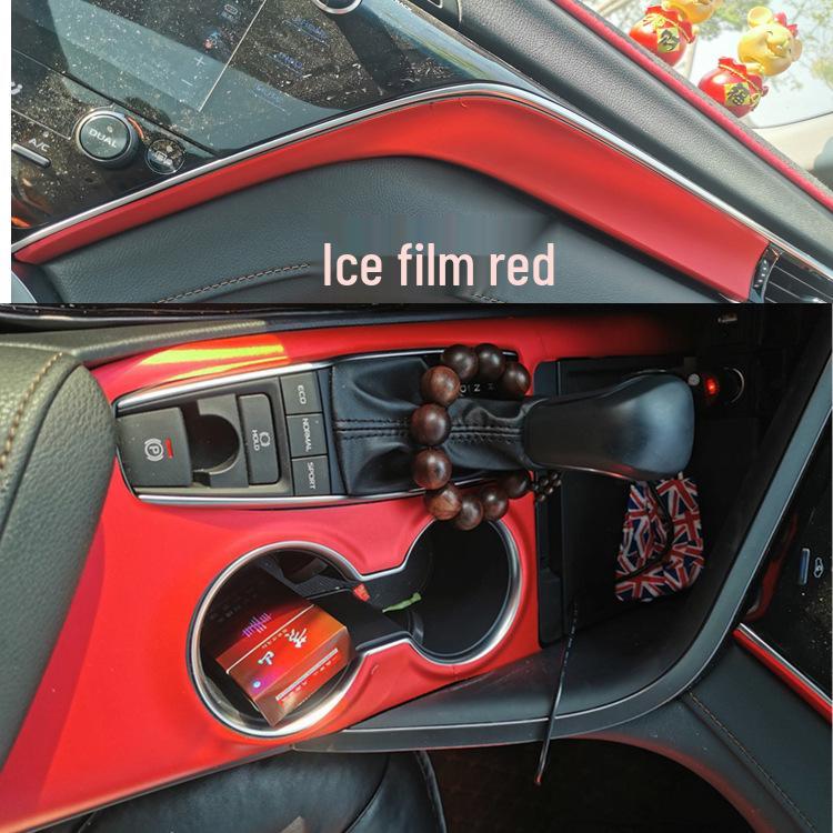 Eighth Gen Camry 18-21 Carbon Fiber Interior Gear Panel Sticker