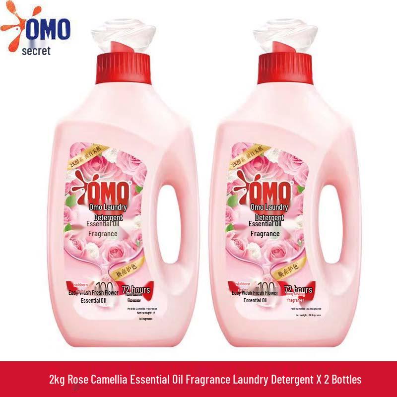 Mysterious Rose & Lotus Fragrance Laundry Detergent - Long-lasting Scent & Stain Removal