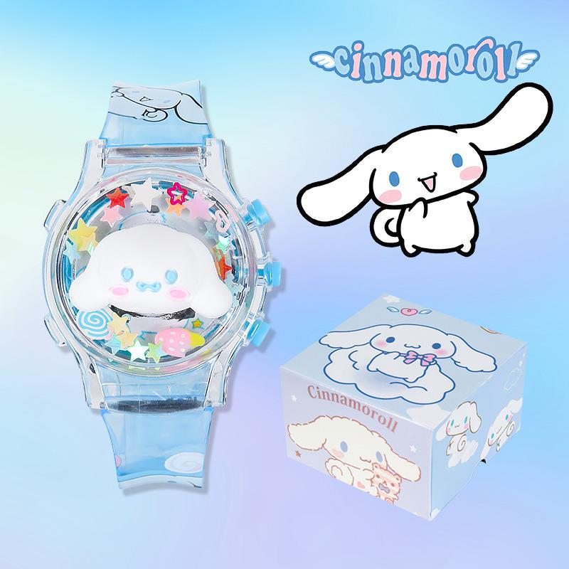 Rotating Luminous Music Cartoon Watch for Kids - TikTok Style