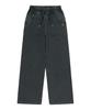 Syupeodeulai W Vintage Washed Wide Sweatpants Dark Gray
