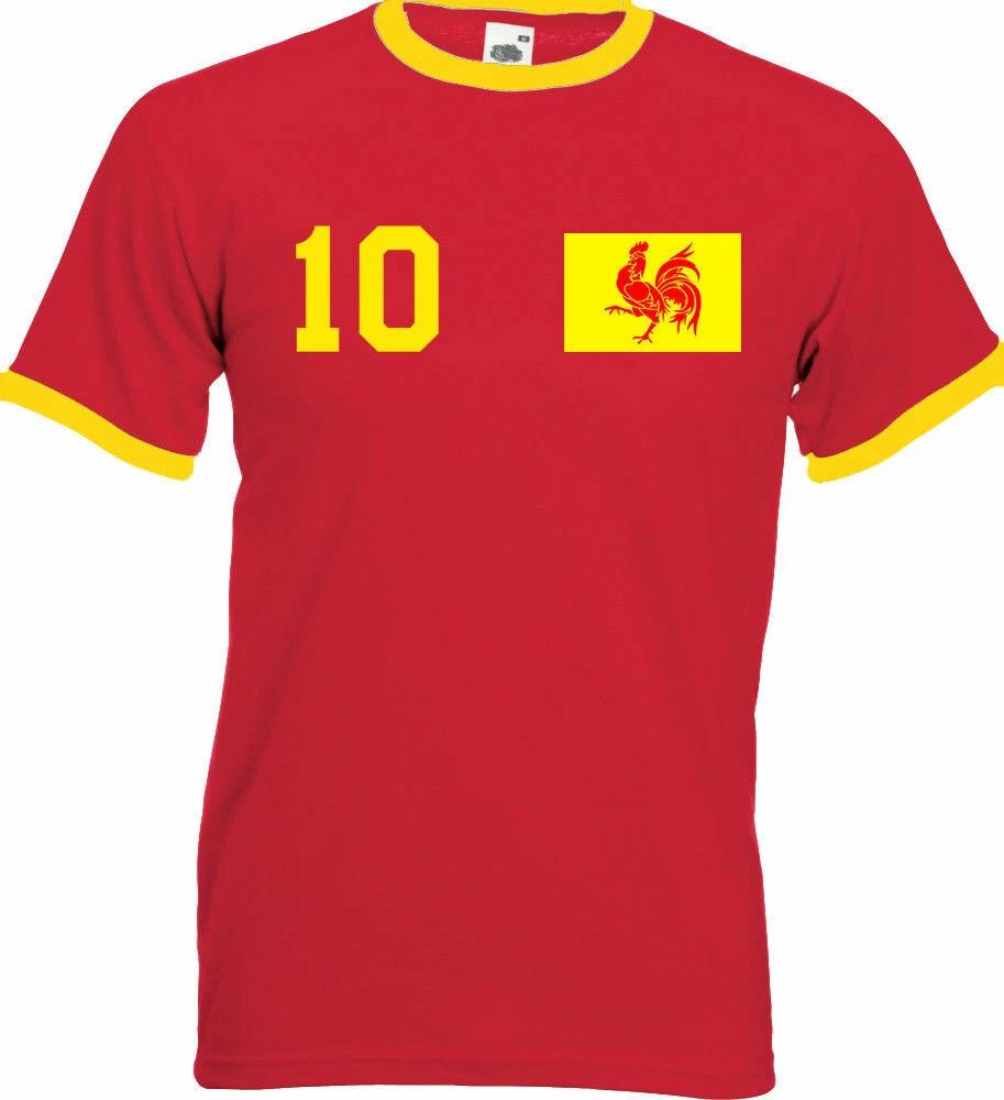 

Youth Designz Men s T-Shirt Belgium with DESIRED NAME + NUMBER Jersey European Cup Logo M