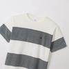 Champion T-Shirt, Short-Sleeve, Crew Neck, COTTON USA, Single-Logo Embroidery, Panel Short-Sleeve T-Shirt, Basic, C3-X360-010-L