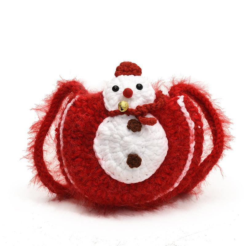 

Kids Whimsical Shoulder Bag With Playful Knitted Style And Colorful Animal Patterns Style Four