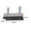 4 Packs Mororhome Roof Rail Mounting Brackets Solar Panel Roof Rack For Fiat Ducato Peugeot Boxer Citroen Relay RV Accessories