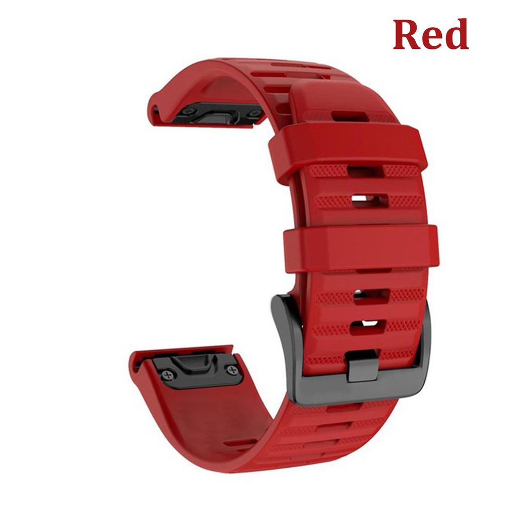 QuickFit 26 22 20mm Fenix 8 Armband für Garmin Fenix E 8 7 7X 7S 6 6X 6S 5 5X/Epix Pro 47mm 51mm/Enduro 3 Silikonarmband