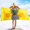 Pineapple Beach Towel ,Lightweight Microfiber Absorbent Quick Dry Sand Free Blanket Towels,Soft Pool Travel Bath Swim Towels
