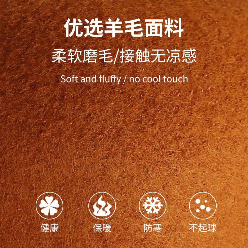 Nowy jesienno-zimowy kapelusz rybacki dla starszych kobiet, dekoracja z węzłem liściowym, damski brytyjski gruby ciepły wełniany kapelusz garnkowy