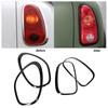 Front Rear Headlight Guard Trim Headlight and Taillight Bezel Trim 51139801573 for Countryman R60 2010 to 2016 Gloss Black