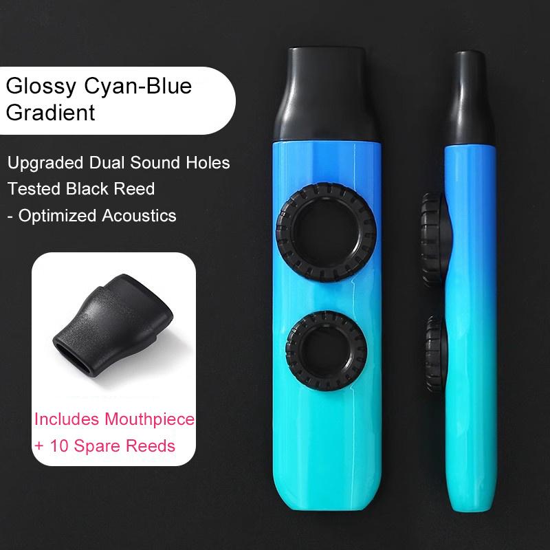 Kazoo Musical Instrument Beginner-Friendly Toot Whistle With Reeds Zuka Wind Instrument For Guitar And Ukulele Accompaniment