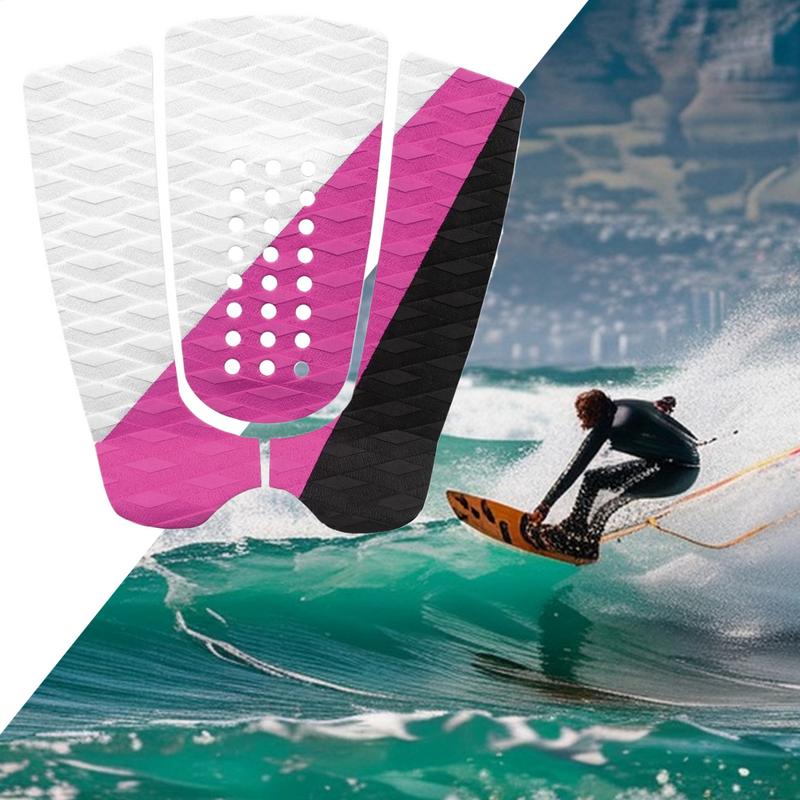 Surf Traction Pad Cushioned Traction Pad For Funboard Anti-Slip Shock Resistant Surfing Gear For Water Sports Kayaking