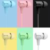 L201 Wired Earphone In-ear Powerful Bass 3.5mm Stereo Earbuds Gaming Headset with Microphone for Mobile Phone