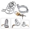 Penis Chastity Device Polishing Meticulous Workmanship Stainless Steel Male Chastity Device Belt for Sex
