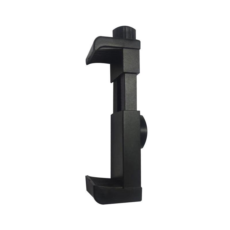 360° Rotating Phone Camera Stand with Double Hole Clip and Screw Tightening
