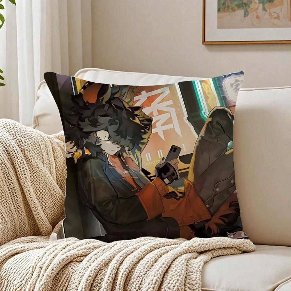 AAak Cushion Cover Linen Pillowcase Soft  for Sofa Bed Home Room Decor