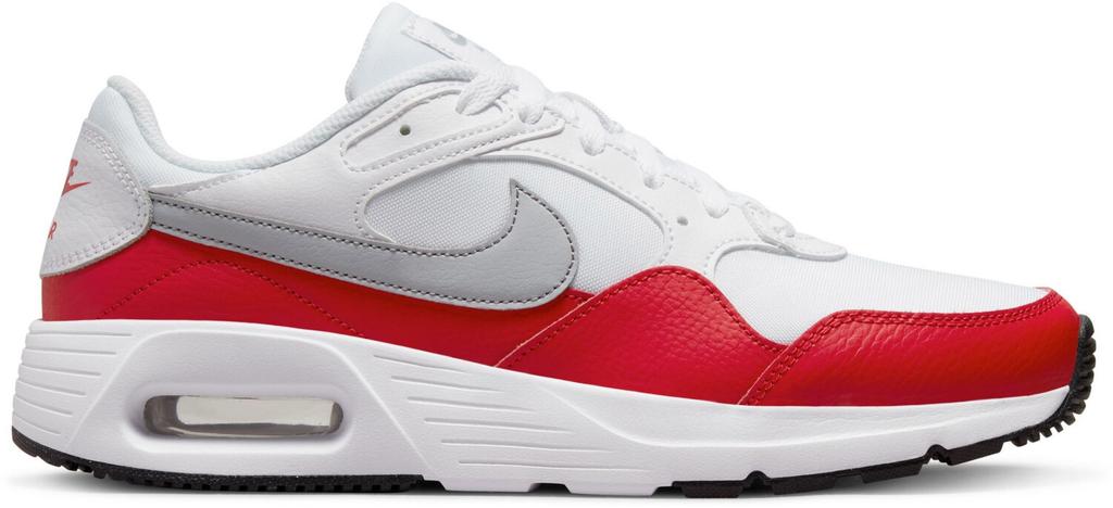 Кроссовки Nike Air Max SC (CW4555-107) белый/ волчий серый/ университетский красный/ черный