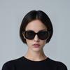 Chanel Logo Butterfly Sunglasses Women sunglasses Black 0CH5519