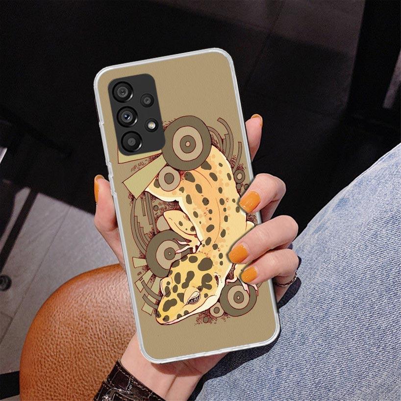 

Lizards Geckos Phnoe Case for Samsung Galaxy A17 A37 A57 A16 A26 A36 A56 A15 A14 A13 A55 A54 A53 A35 A34 A33 A25 A24 A23 A52 Gal Samsung A03