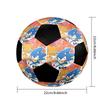 Soccer Ball Colorful Machine Stitched PVC Size 5 Team Training Competition Ready Durable High-Bounce Cool Sports Gift