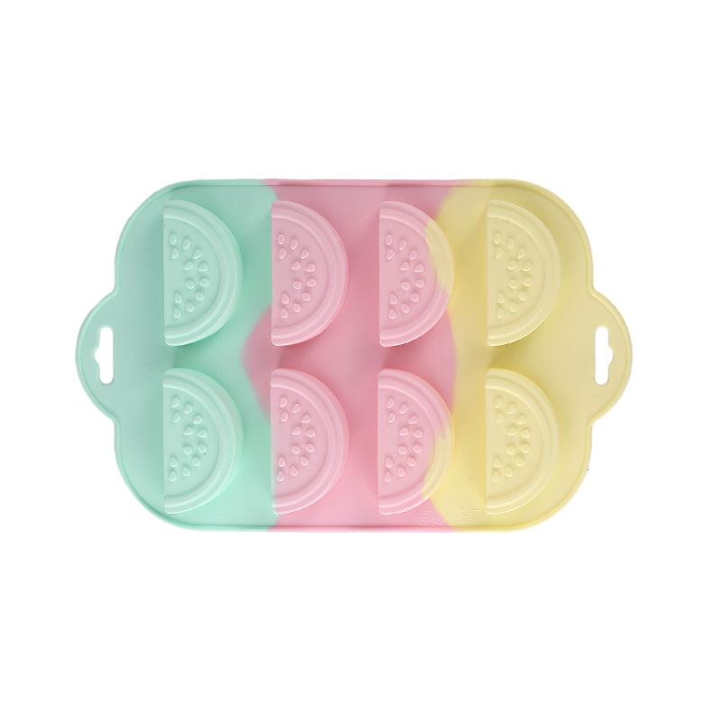 

Силиконовая форма для мороженого в виде пончика, цветка, сердца, шоколадного торта, праздничного украшения, инструментов для выпечки, ручная форма для мыла