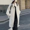Women Faux Fur Coat Solid Long Fur Coat Fluffy Luxury Loose Casual Stand Up Collar Fur Coat Outerwear Winter