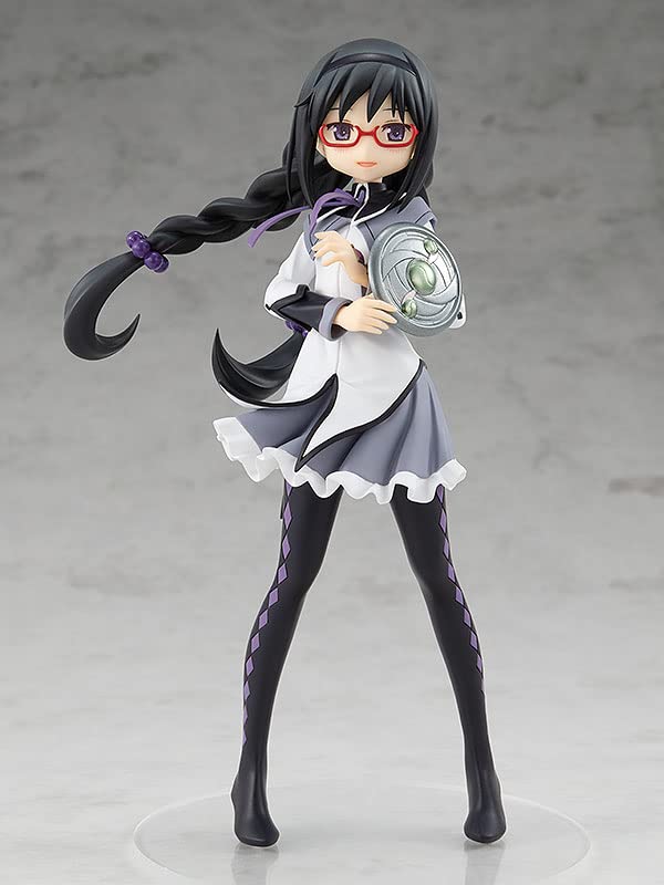 POP UP PARADE Film Puella Magi Madoka Magica [New Edition] Story of Rebellion Homura Akemi Figurină completă pictată din plastic fără scară G94477