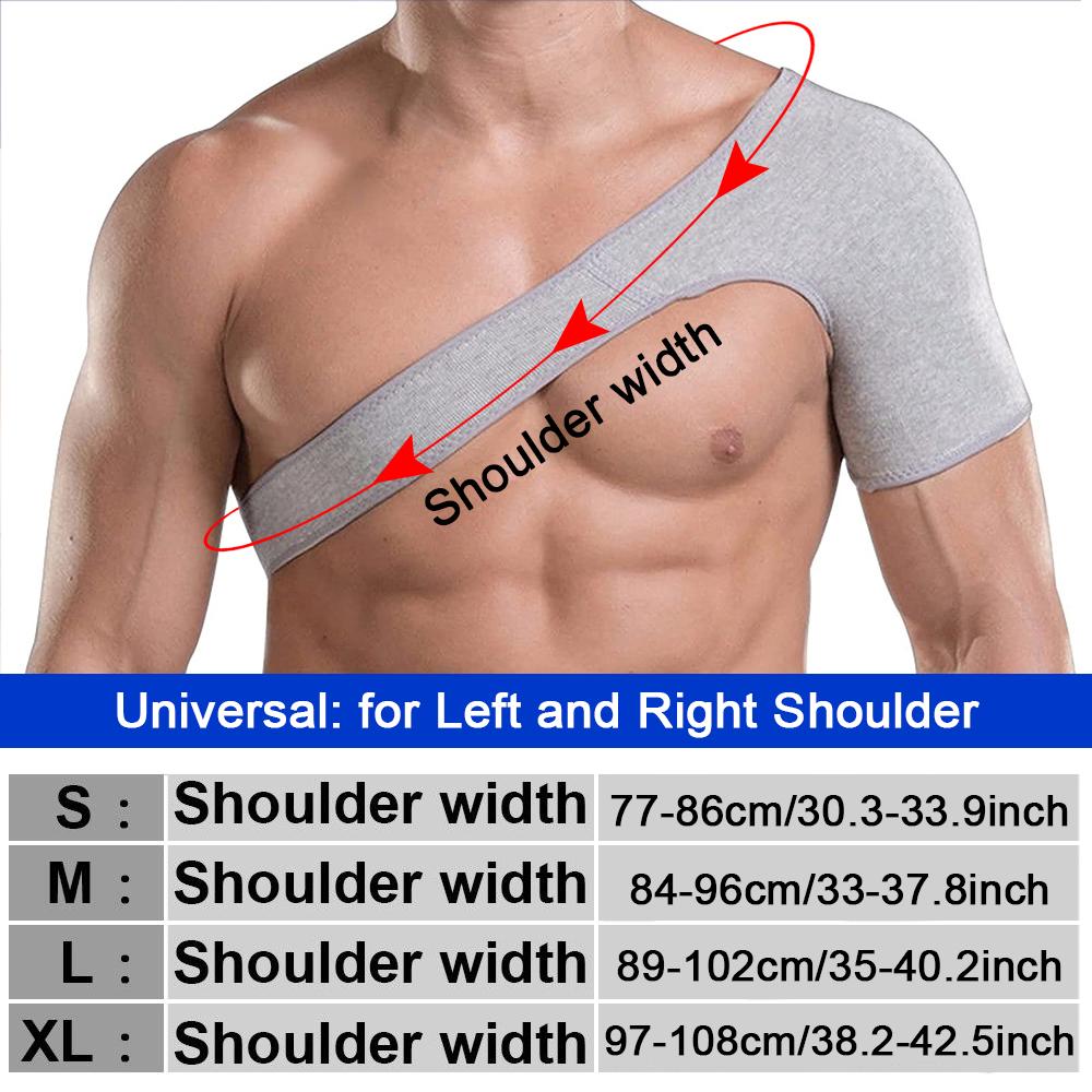 

Tcare Bamboo Charcoal Back Support Shoulder Guard Brace Retaining Straps Posture Belts Protector Reinforced Shoulder Straps S-Xl S
