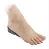 1 pereche de branț respirabil pentru jumătate femei bărbați inserții de creștere a înălțimii 1-3 cm pantofi sport unisex pernă pentru călcâi