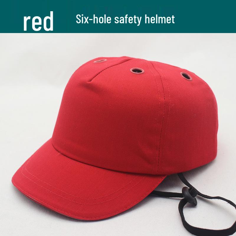 Breathable ABS Safety Helmet with Duckbill Design - Lightweight, Anti-Smash & Collision Protection for Work Environments