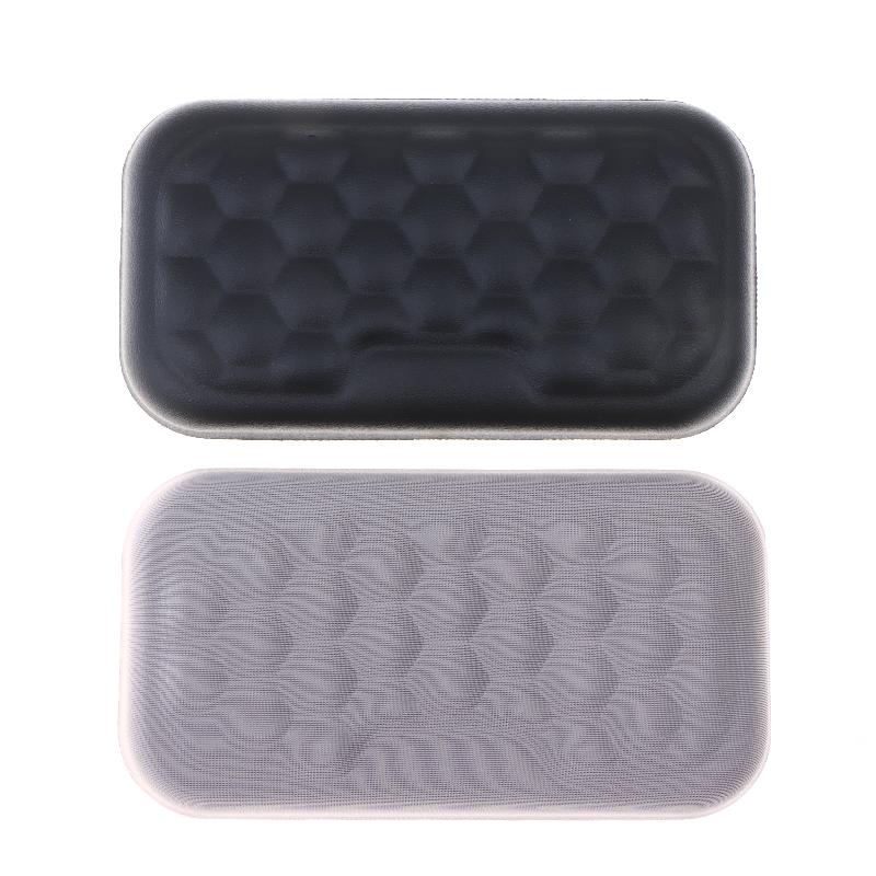 Car Memory Foam Armrest Elbow Pad Mouse Keyboard Wrist Rest Pu/Cloth Anti-Slip Breathable Sweat-Absorbent Car Wrist Pad