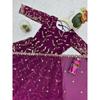 Indischer Pakistani Designer Anarkali Anzug Hochzeitsfeier Kleidung Ethnisch Salwar Kameez