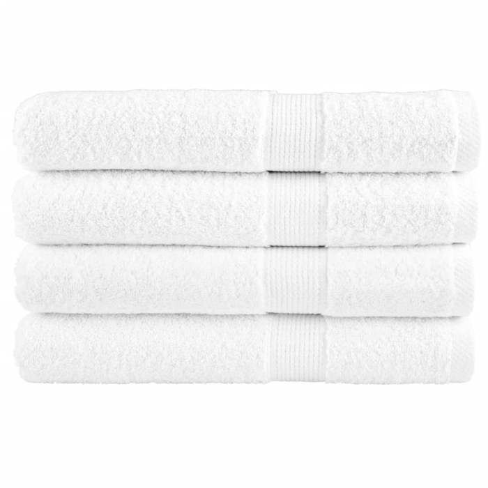 VidaXL Serviettes de Sauna de Qualité Supérieure 4 pcs, Paréos de Sauna, Draps de Bain, Serviettes de Douche Salle de Bain 137137
