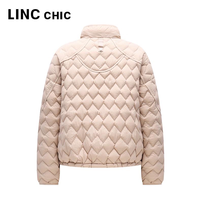 Jinyujie Damen Leichte 90% Entendaunen Stehkragen Pufferjacke