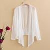 Sjaal Dames Zomer Mesh Vest, Korte Airconditioning Kleding Dunne Top, Zonbescherming Shirt