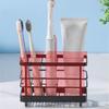 Toothbrush Holder,Carbon Steel Toothbrush Toothpaste Holder for Bathroom,Bathroom Accessories for Storage and Organizers