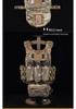 CS Tactical Camouflage Folding Navigation Board Molle Carrier: Universal Vest-Style Mount for Phone & Accessories